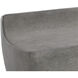 Ledger Ash Grey Wood Look Outdoor Bench